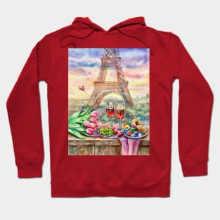 Paris France Hoodie